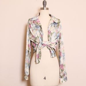 Vintage Floral Vintage Blouse